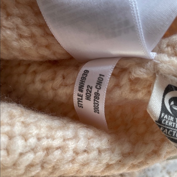 Madewell Cable Ashmont Cardigan Sweater Heather Powder - Picture 14 of 15